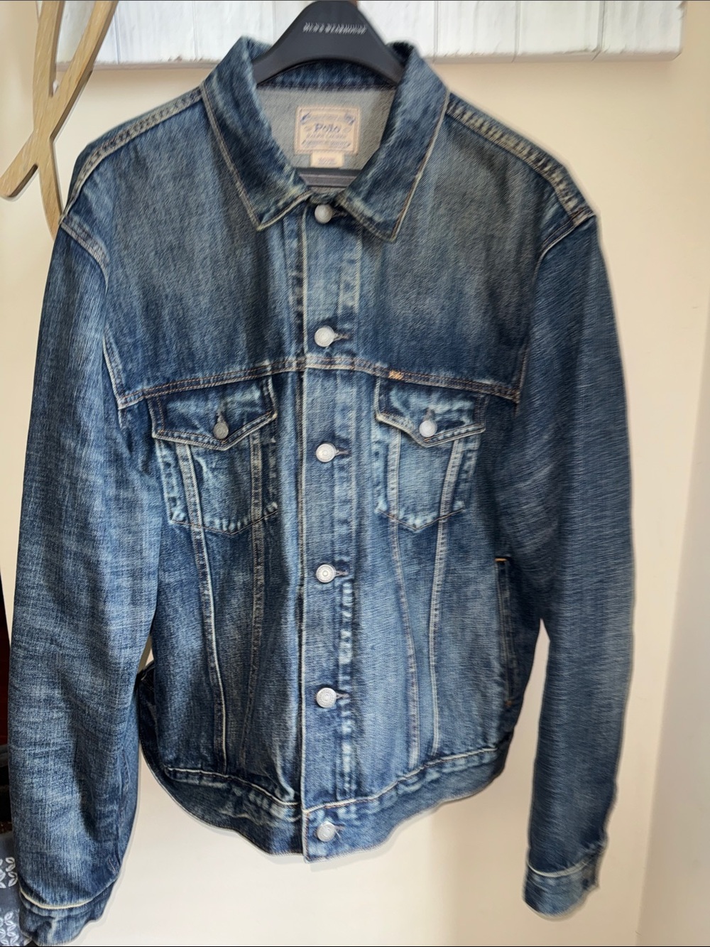 Ralph Lauren Blue Denim Trucker Jacket
